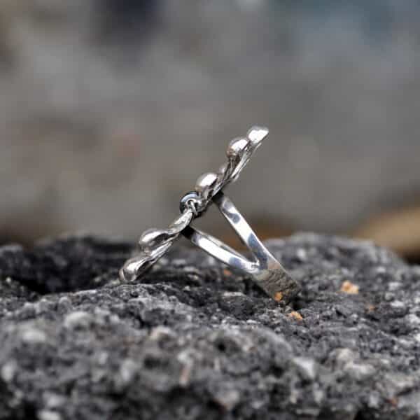 Statement Silver 925 Ring, Bold Jewelry